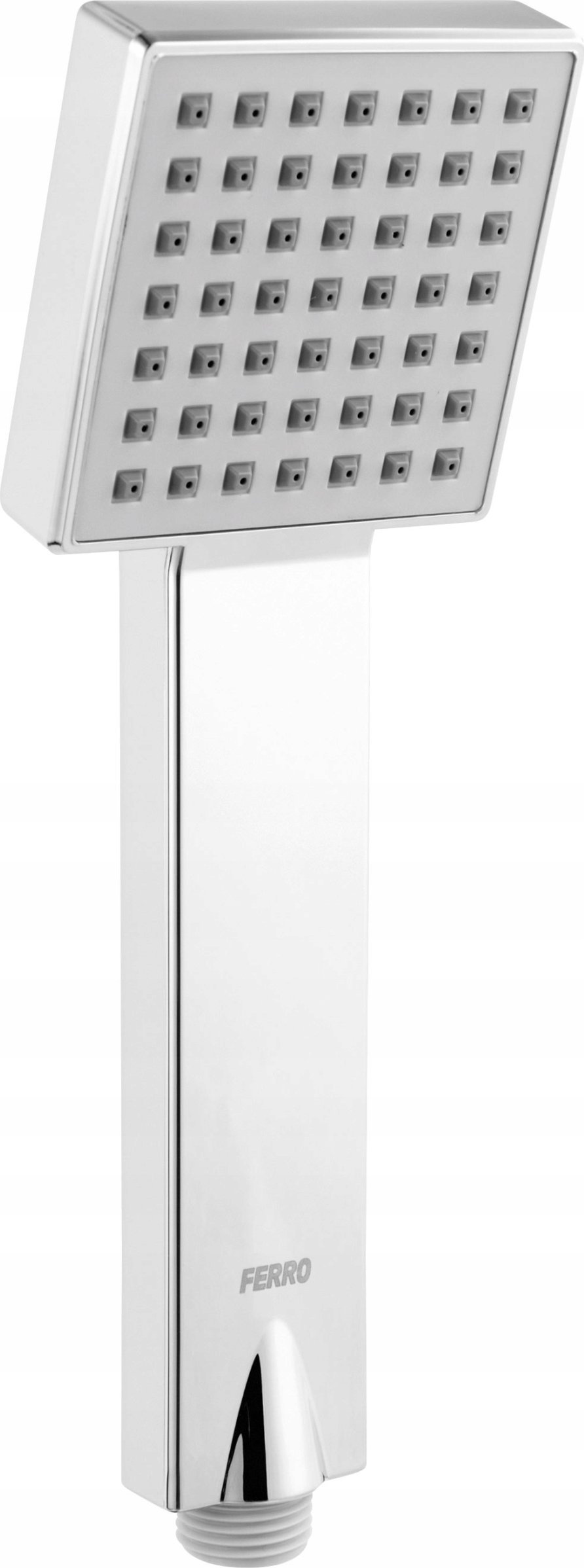 Słuchawka prysznicowa Ferro SQUERTO rączka natryskowa 1F, chrom
