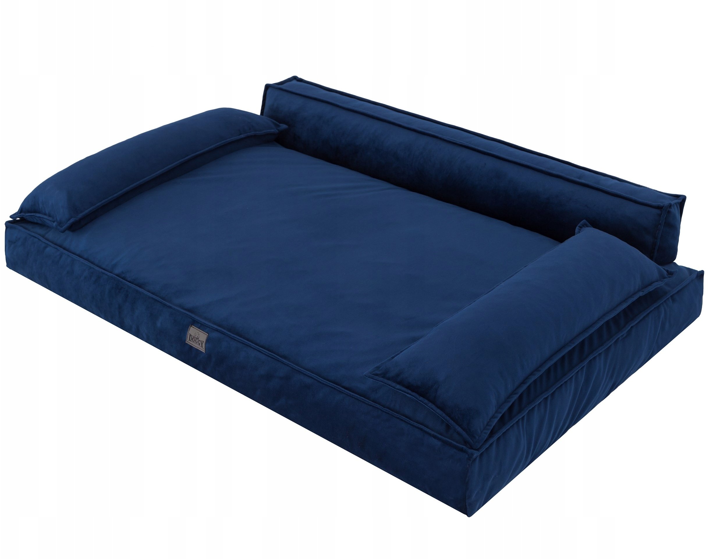 DOGGY XL LEGOWISKO CHAMPION GRANAT VELVET