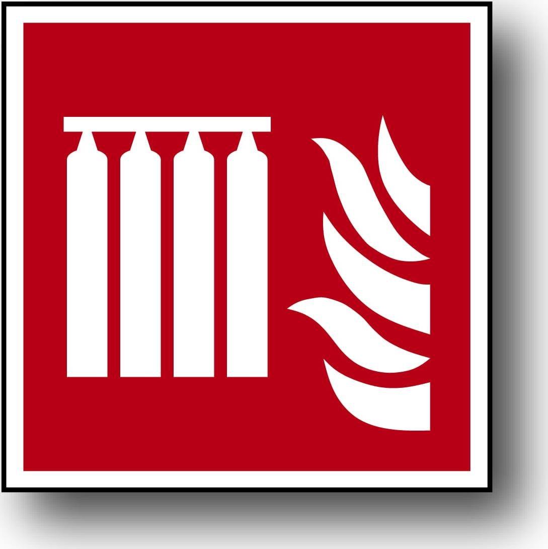 Mój dom Zp-07 Znak Bateria Stałego Urządzenia Gaśniczego