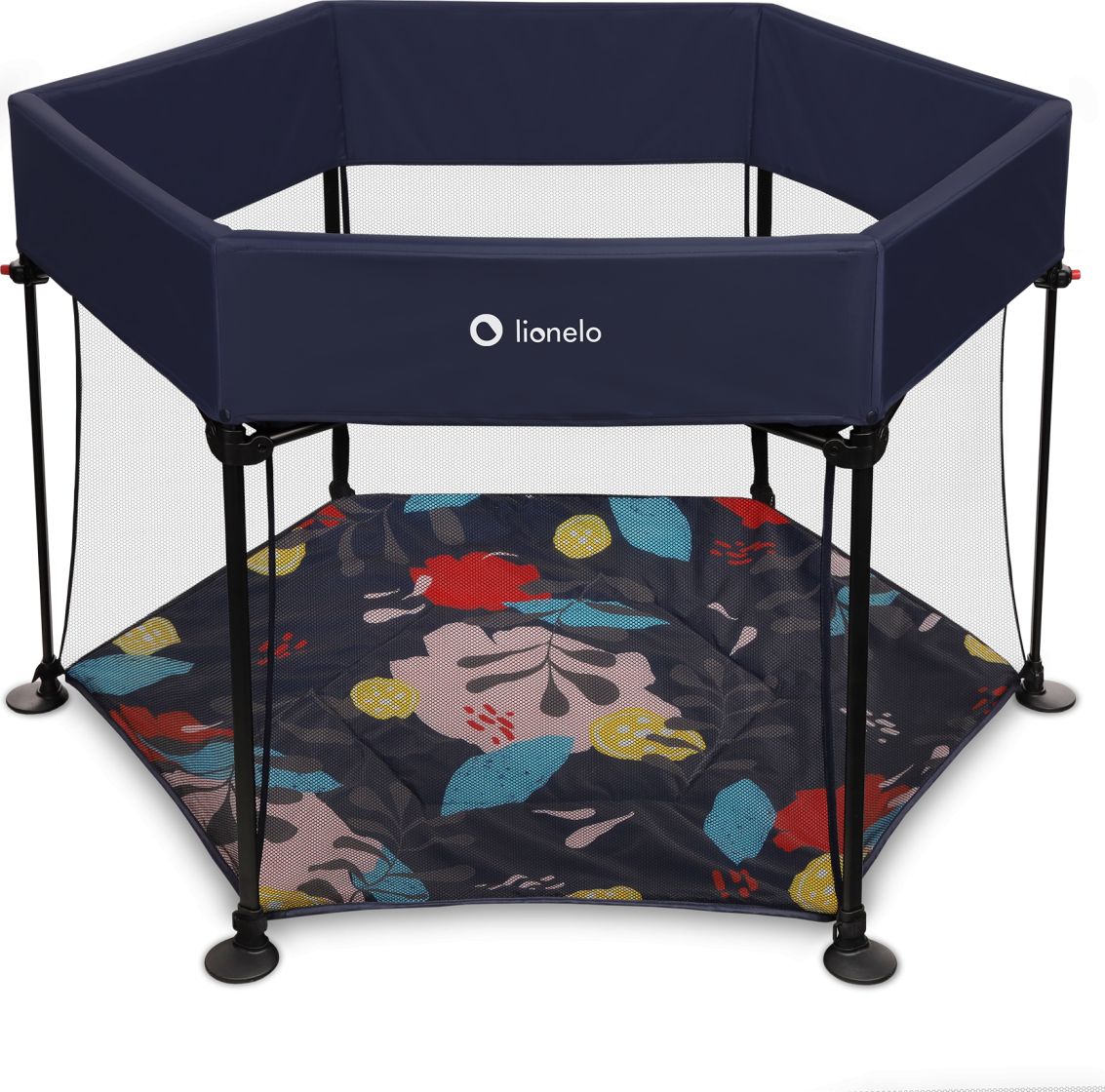 Lionelo ROEL DUŻY KOJEC DLA DZIECKA TORBA MATERAC - BLUE NAVY