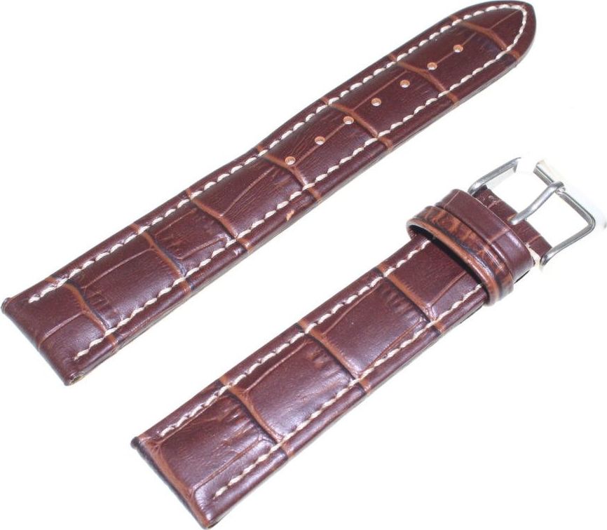 JVD Skórzany pasek do zegarka 20 mm JVD R14502-20 uniwersalny