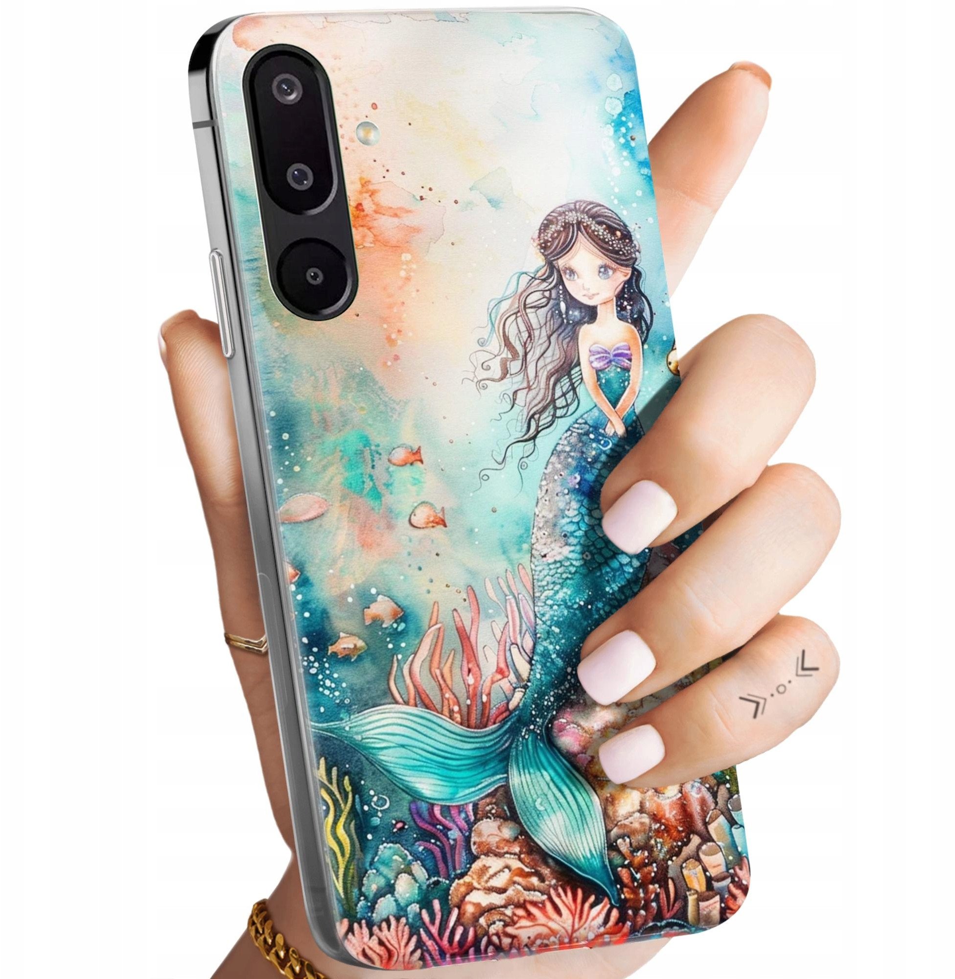 ETUI DO SAMSUNG GALAXY M16 5G WZORY SYRENKI NIMFY MORSKIE PANNY OBUDOWA