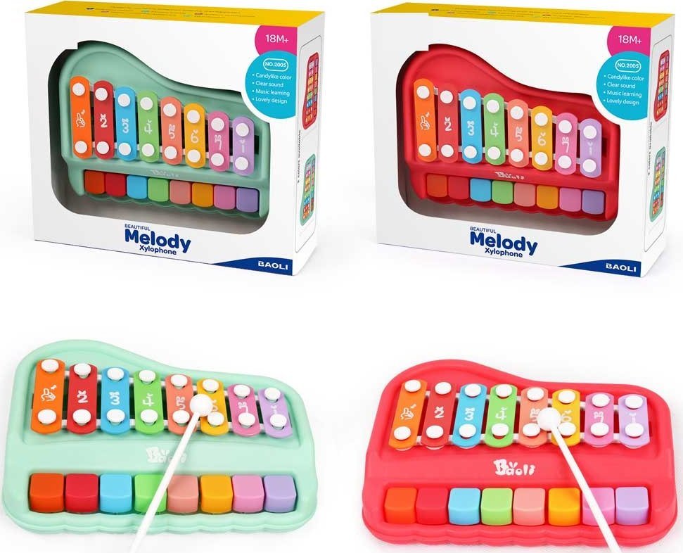 Smily Play Pianinko Cymbałki Zielone