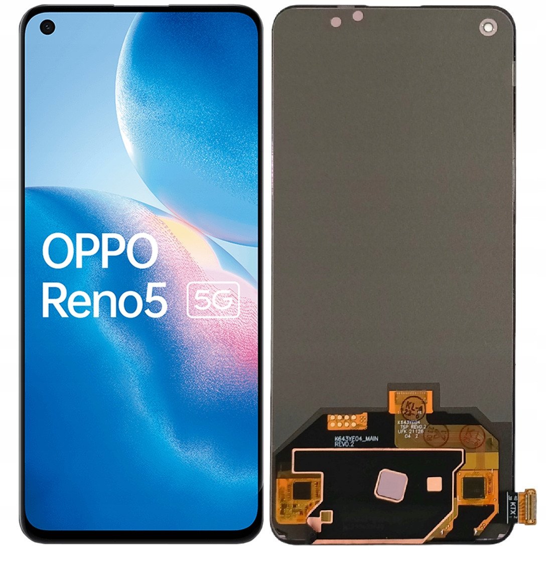 WYŚWIETLACZ EKRAN LCD DO OPPO RENO5 5G OLED