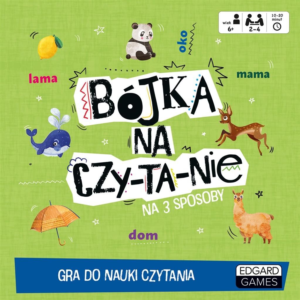 Edgard Gra do nauki czytania. Bójka na czytanie