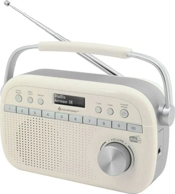 Radio Soundmaster DAB280BE radio Przenośny Analogowe i cyfrowe Beżowy