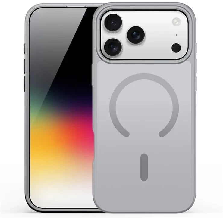 Etui Dux Ducis Yind na iPhone 17 Pro kompatybilne z MagSafe - szare