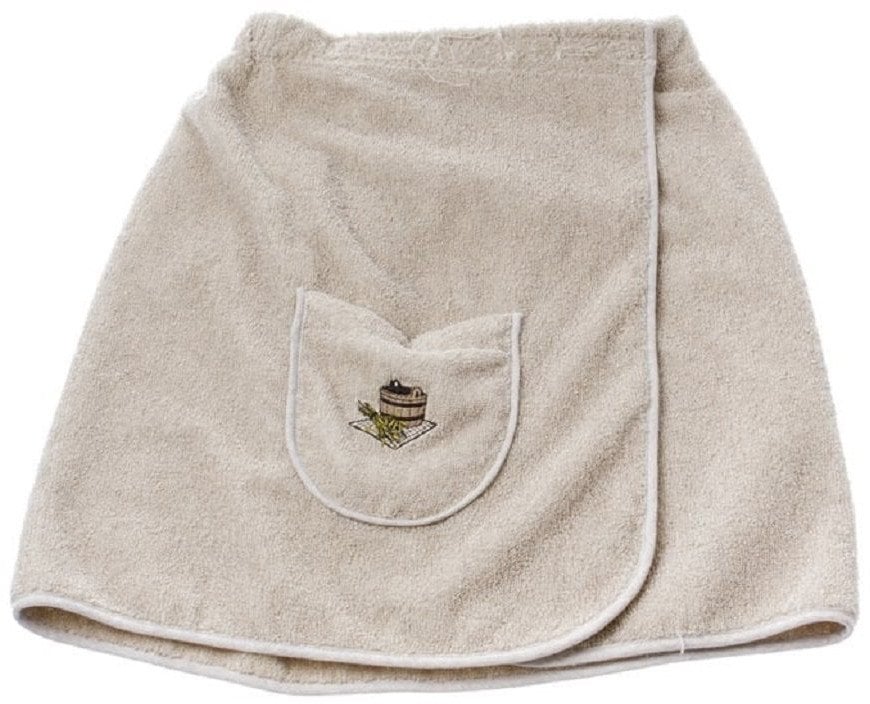 EMBROIDERED SAUNA APRON (55X140 CM)
