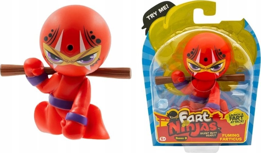 Figurka Crumps Barn Studio FART NINJAS fig.z dźwiękiem Fuming Farticus 70698