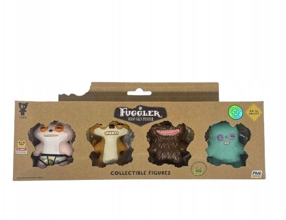 FUGGLER LIMITED EDITION 1.5 COLLECTIBLE FIGURES - 4 PACK VER. B