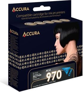 Tusz Accura Tusz AC-B970/1000C / LC970/1000C (Cyan)
