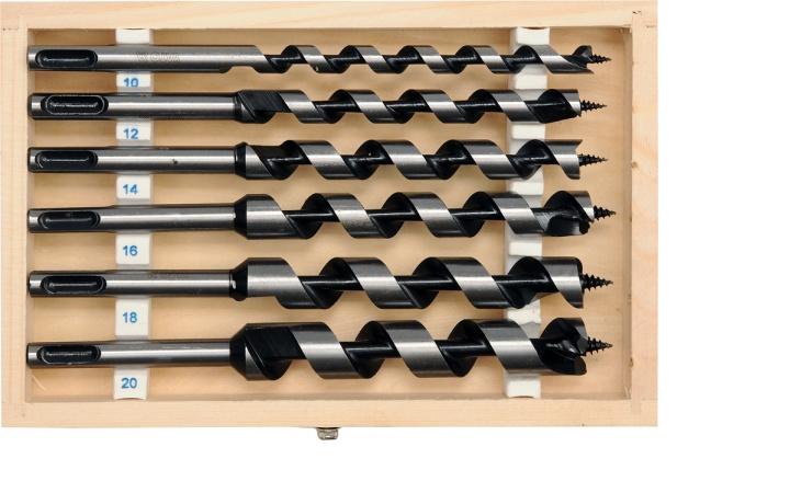 Wiertło Yato do drewna spiralne SDS+ 10 12 14 16 18 20mm zestaw (YT-3300)