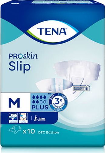 Essity Pieluchomajtki TENA Slip ProSkin Plus M 10szt.