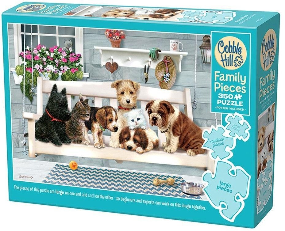 Puzzle 350 Koledzy z werandy G3