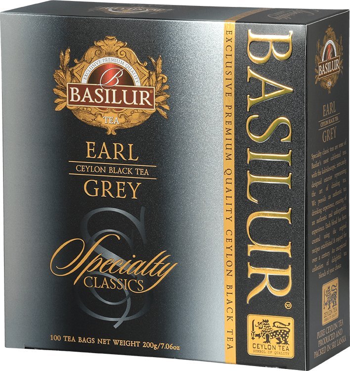 Basilur Basilur EARL GREY herbata czarna Ceylon - 100szt.