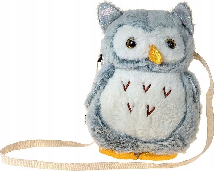 Multigra Torebka pluszowa sowa
