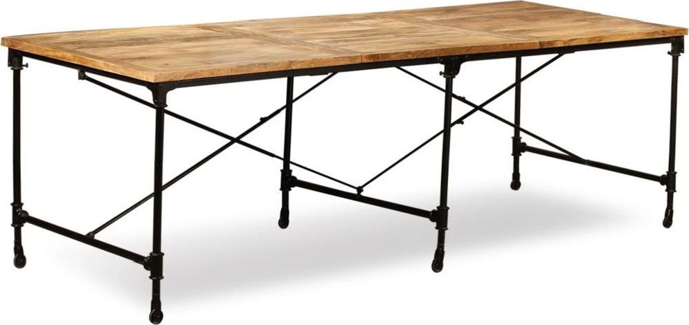 Elior Stół z drewna mango Sinnar 3X jasnobrązowy