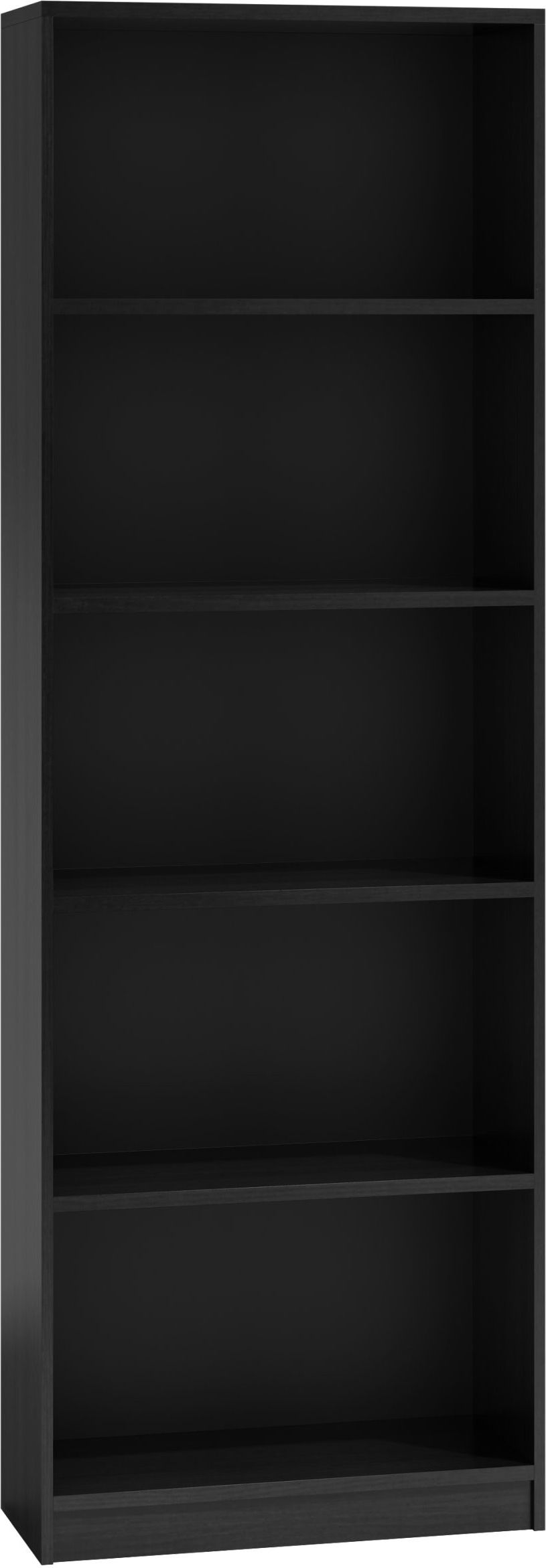 Topeshop Regał 40cm półka szafka książki segregatory czarny