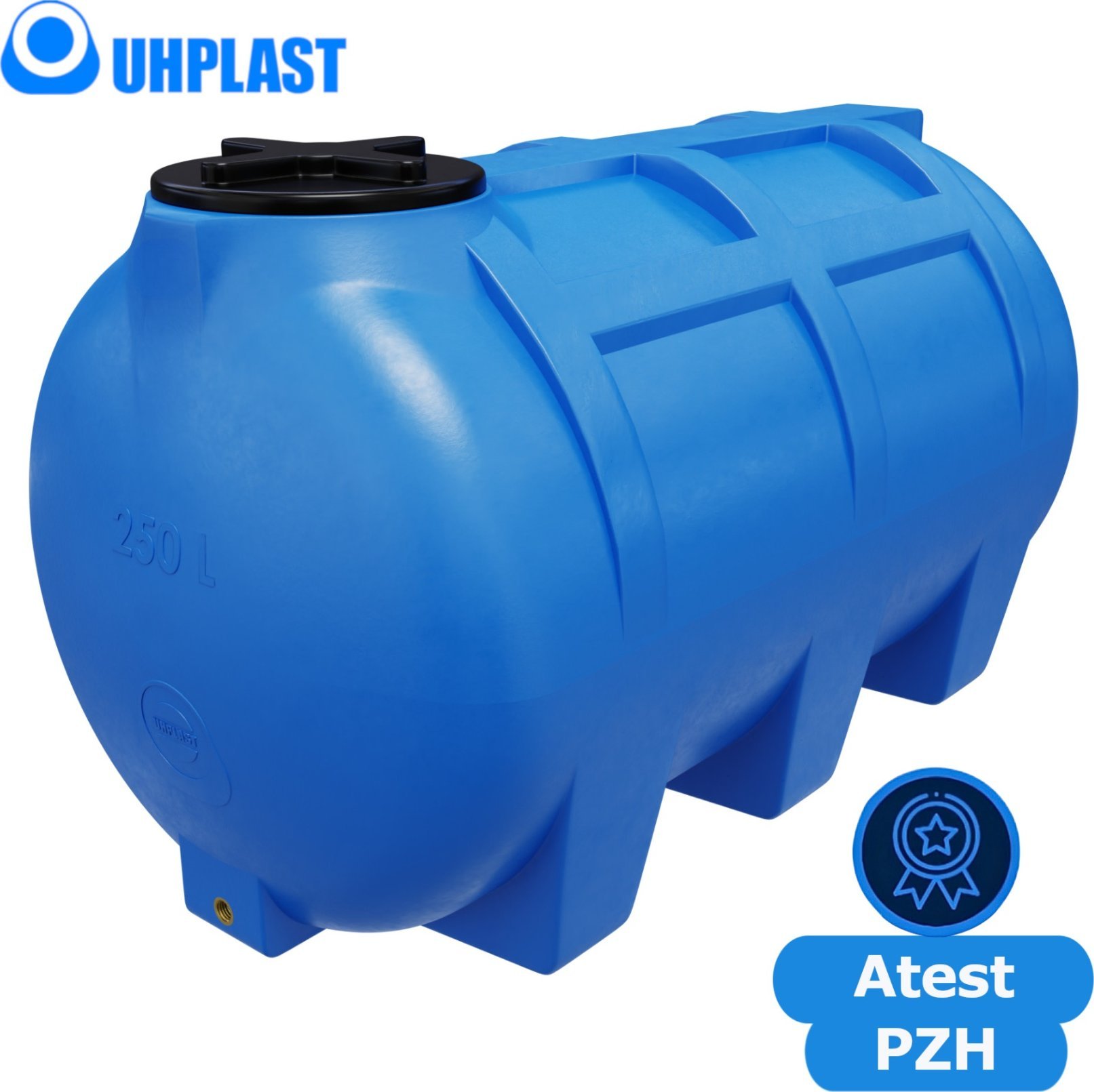 UHP Zbiornik na wodę 250l UHP CISTERON G-250 Niebieski