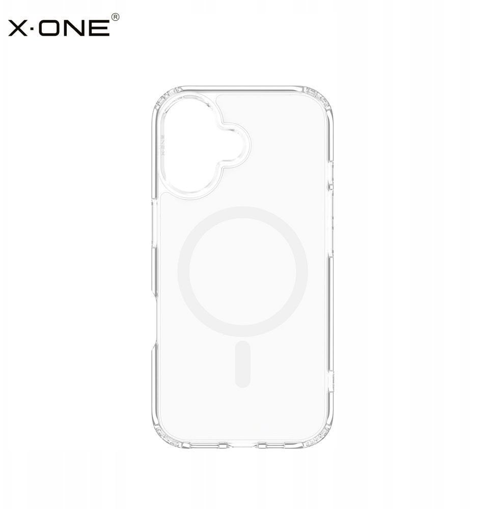 Futerał X-ONE Endura Clear Case (kompatybilny z MagSafe) - do Apple iPhone 16 transparentny