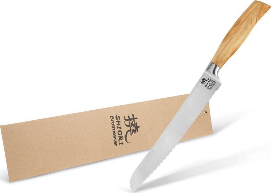 Shiori Shiori Hamburg Surai - nóż do krojenia pieczywa ze stali niemieckiej 1.4116