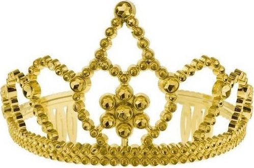 GoDan Tiara diadem złoty - 1 szt. uniwersalny