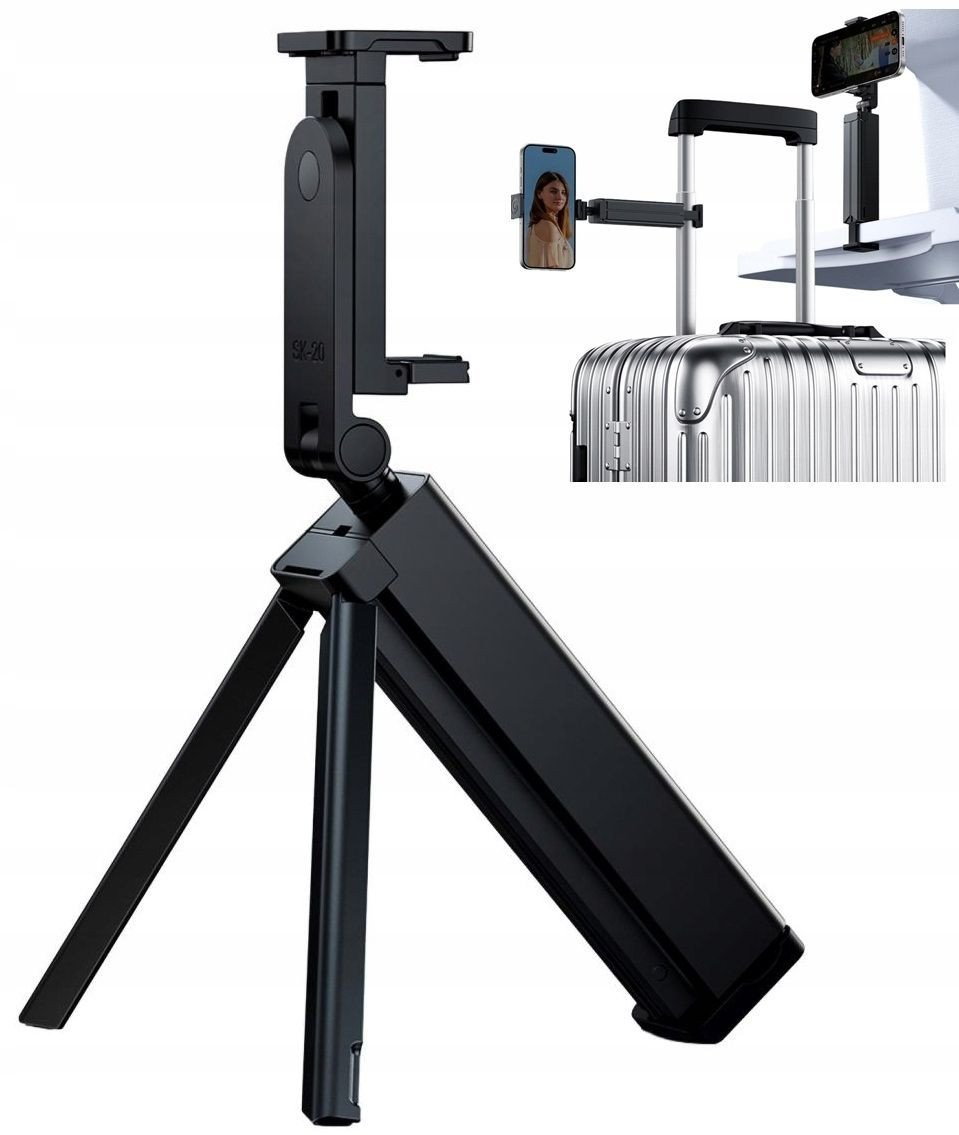 Podróżny Statyw Grip Stojak 3w1 Uchwyt Na Telefon Smartfon / Ulanzi Sk-20
