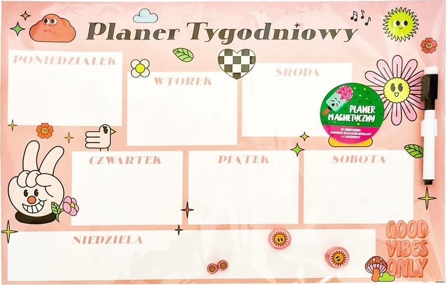 MCD Planer magnetyczny good vibes