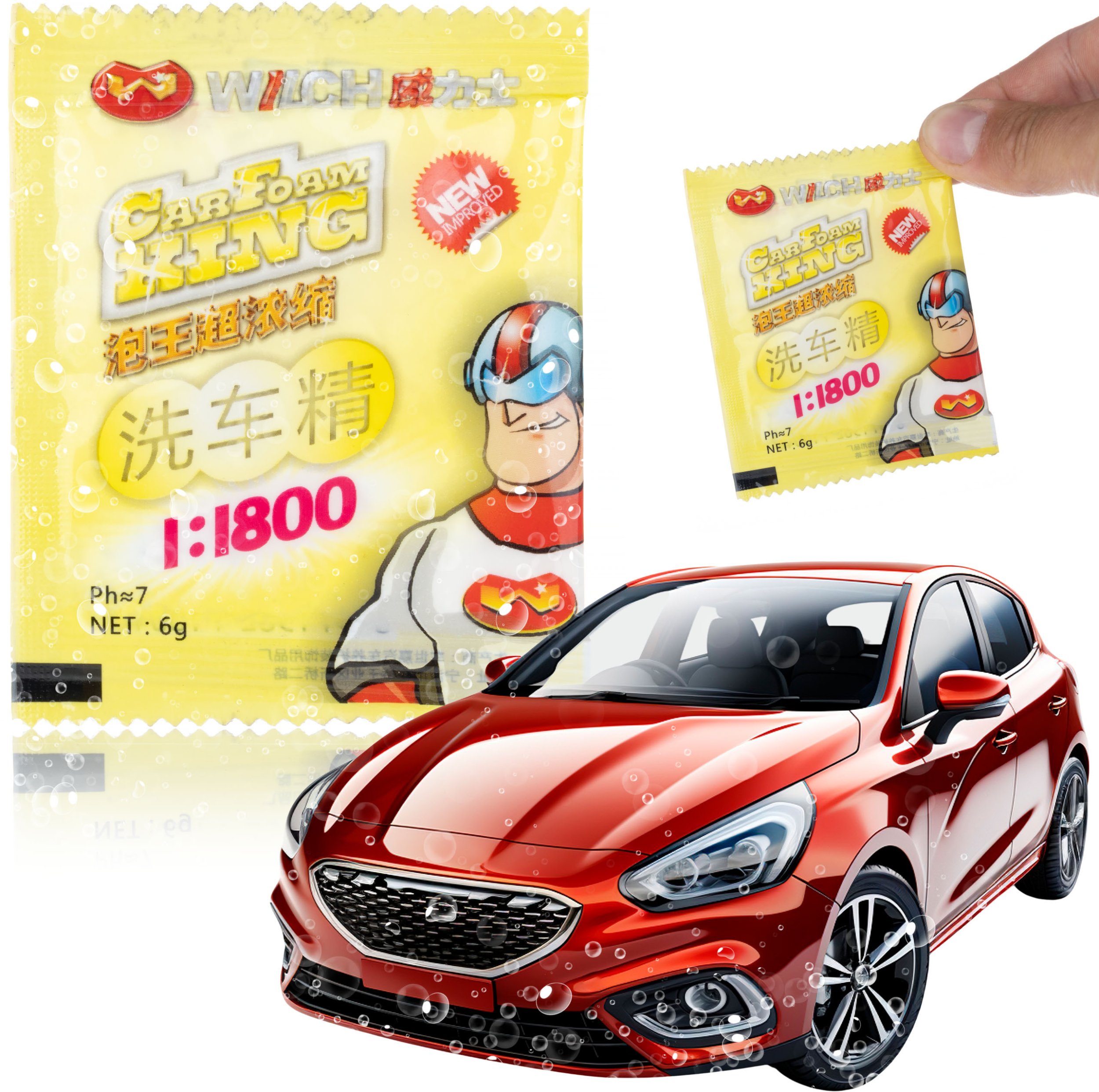 PIANA AKTYWNA PROSZEK PIANOTWÓRCZY DO PIANOWNICY TORNADO MYJKI CIŚNIENIO 6G