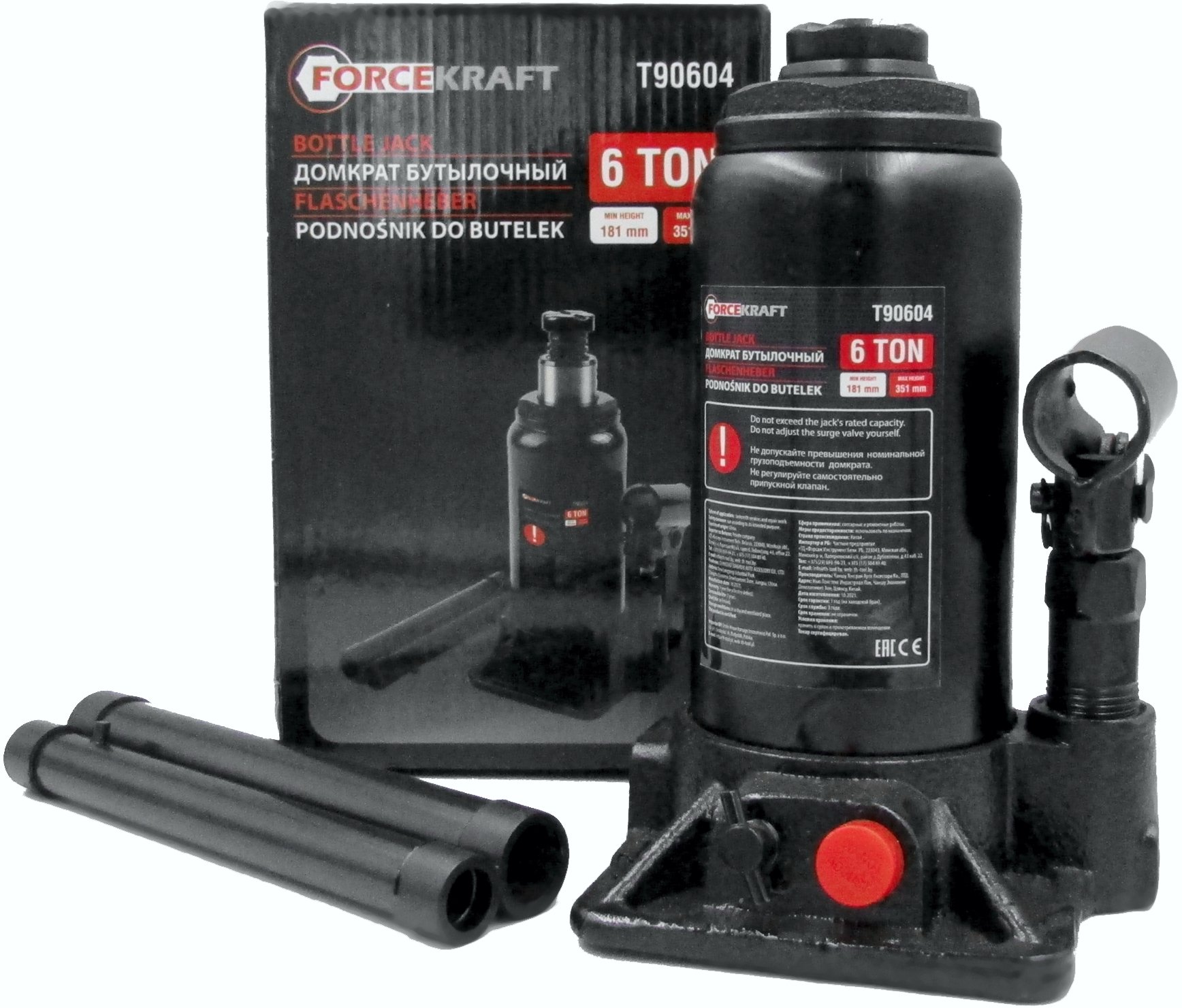 PODNOŚNIK SAMOCHODOWY LEWAREK HYDRAULICZNY 6T