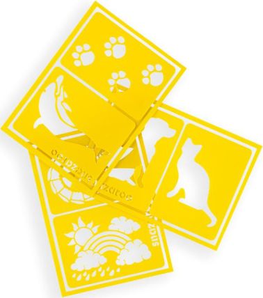 Akson Szablony Snazaroo do malowania twarzy - uniwersalne uniw