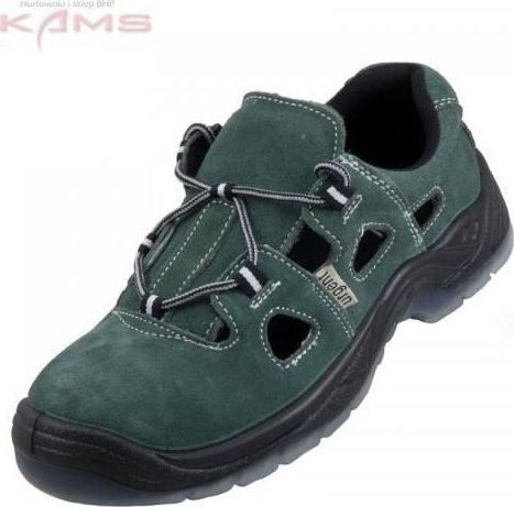 URGENT 305 S1 TPU Urgent - zamszowe sandały ochronne z metalowym podnoskiem, antyelektrostatyczne 38