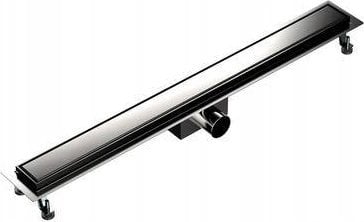 600 liniowe odwodnienie prysznicowe AQUA STEEL LA z rusztem szlifowanym SZGM (S)