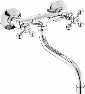 Bateria kuchenna Kuchinox Stilo ścienna chrom (KCH 106421/ALL)