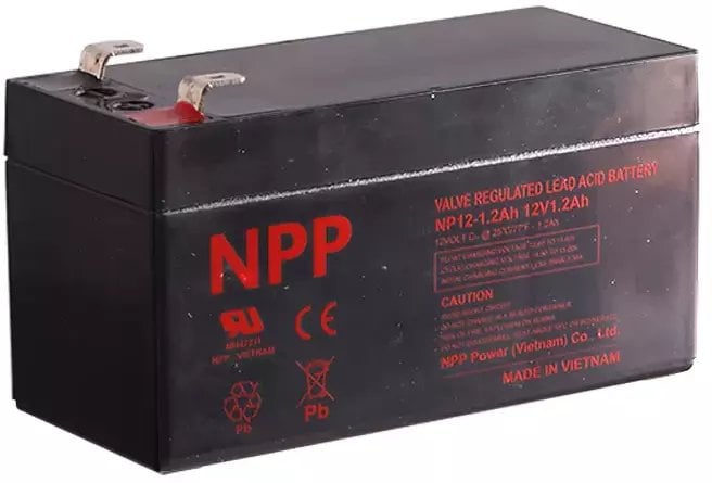 ACCU 12V 1.2AH T1(F1)PBAGM NPP