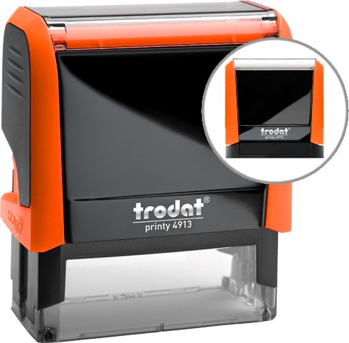 Trodat PIECZĄTKA TRODAT 4911 38/14MM NEON POMARAŃCZ 70792