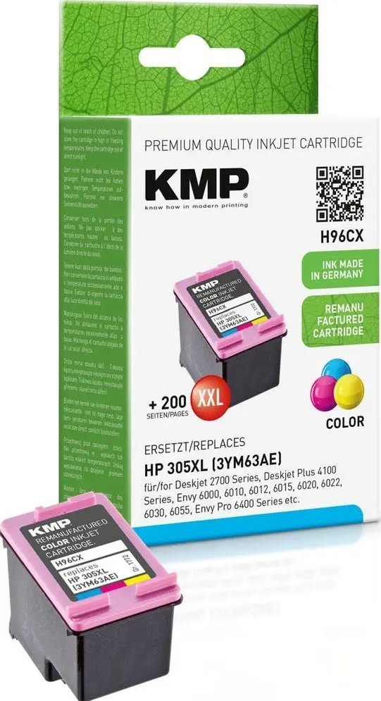 KMP H96CX tusz color kompatybilny z HP 3YM63AE