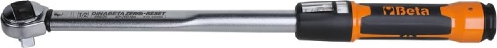 BETA Klucz dynamometryczny 40-200 Nm, ze stałą grzechotką 1/2", 666/20 Beta
