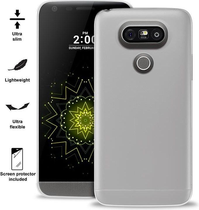 Puro Ultra Slim 0.3 mm etui + folia LG G5 - (LGG503TR)