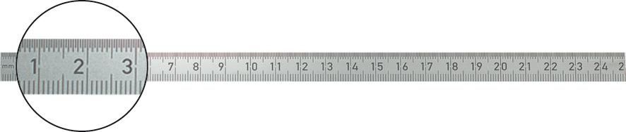 Format Liniał Stalowy Nierdzewny Format 13mm, dł. 100 - 300 mm