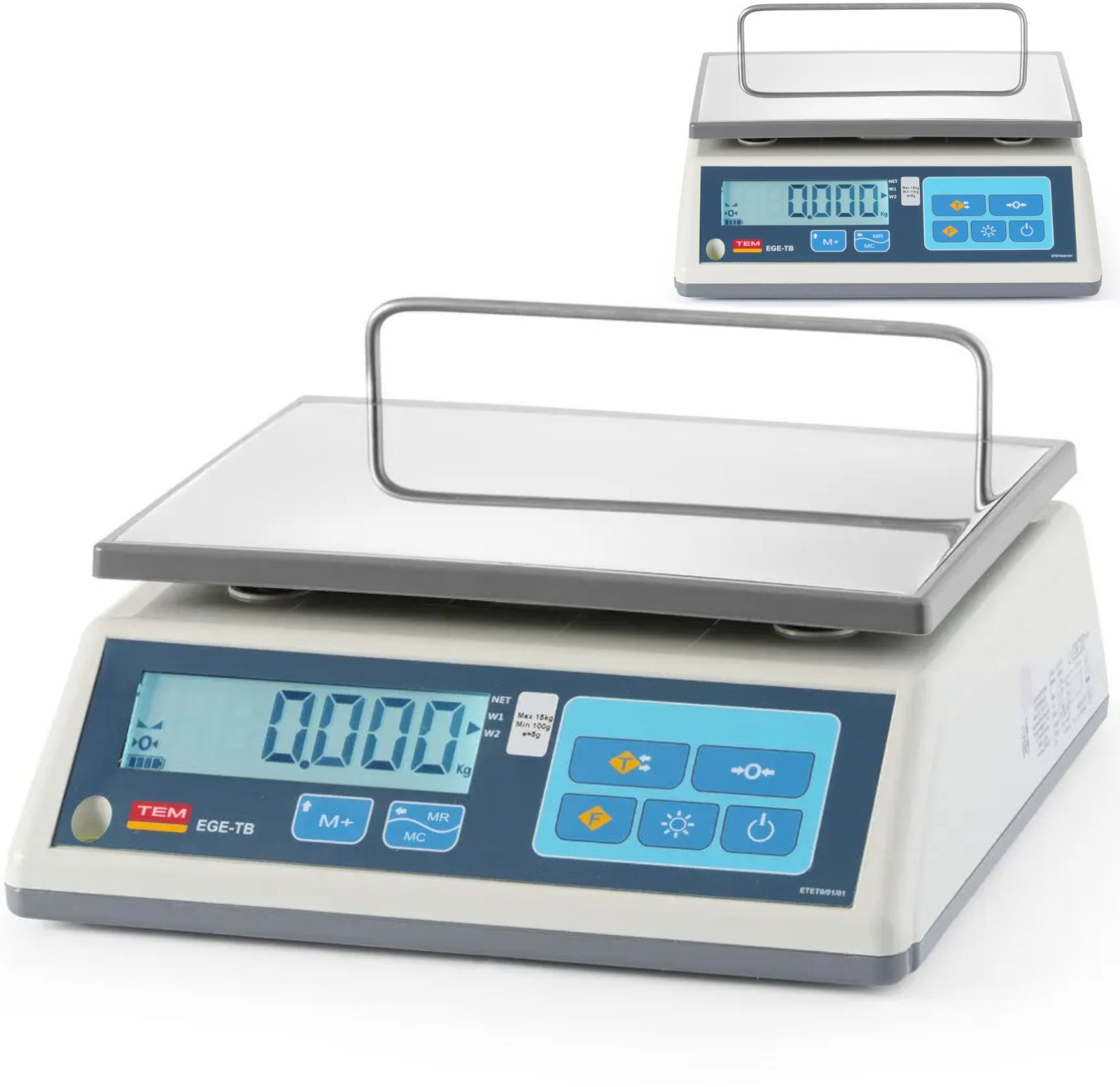 Waga sklepowa z legalizacją M EGE 15 kg 230x300 mm Waga sklepowa z legalizacją M EGE 15 kg 230x300 mm