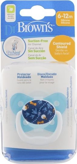 Dr Browns Smoczek Ortodontyczny Prevent Motyl Poziom 2 (000783)