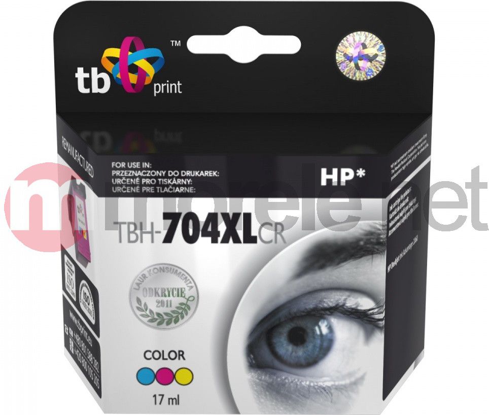 Tusz TB Print Tusz TBH-704XLCR (HP CN693AE)
