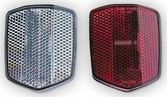 Odblask TF-117 biało/czerwony