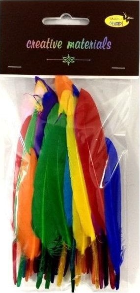 Piórka twarde 15cm 50szt