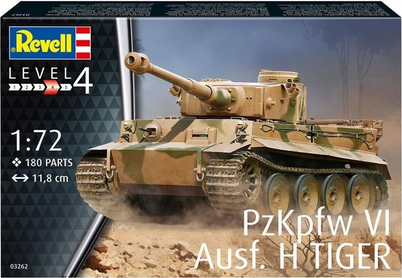 Revell Pojazd 1:72 PzKpfw VI Tiger Ausf. H