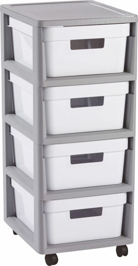 Curver Półsłupek Infinity 30cm szary (50378)