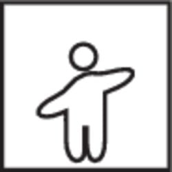 B.3/B.7 Płytka czołowa z przysłonami styków do gniazda z uziemieniem, z pokrywą, biały mat 3965831909