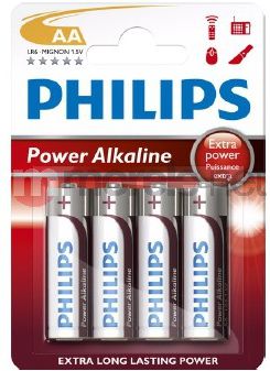 Philips Bateria Power AA / R6 4 szt.