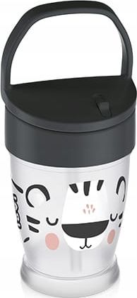 Canpol Mój kubek ze słomką Junior 250ml Salt Pepper Lovi